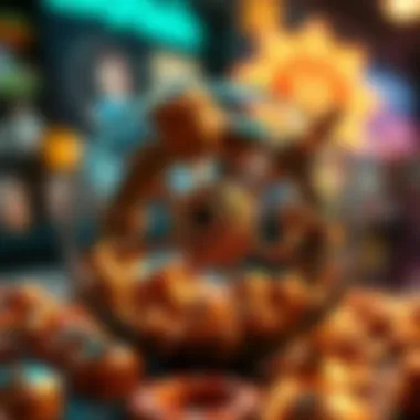 An intricate visual of Quickspin's unique game mechanics