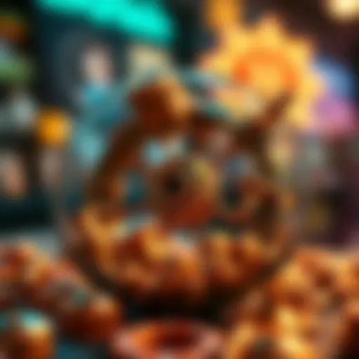 An intricate visual of Quickspin's unique game mechanics