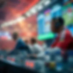 Dynamic view of live sports betting in action