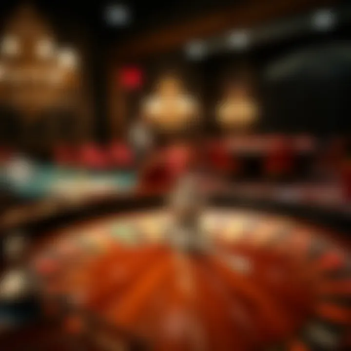 Historical depiction of roulette's evolution in British casinos