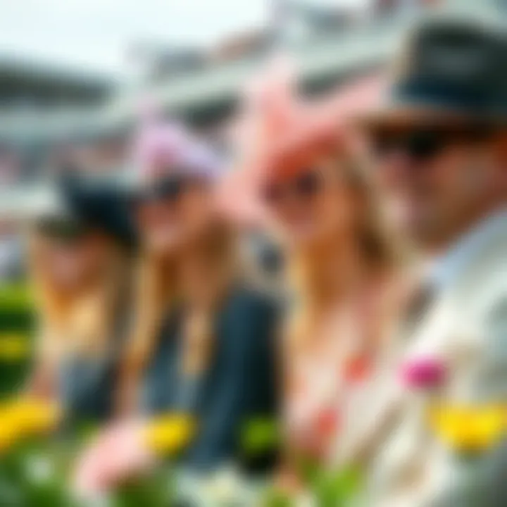Stylish attendees enjoying the Royal Ascot atmosphere