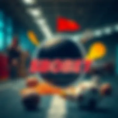 SBOBET logo with sports elements