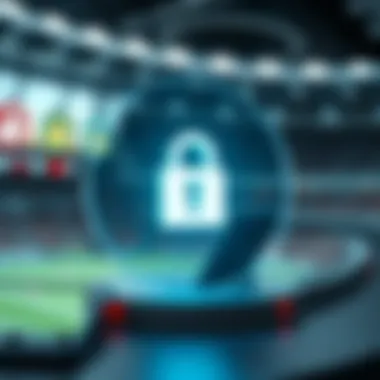 A secure online platform symbolizing safety in online betting