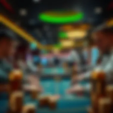 Strategic gameplay in a casino environment