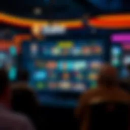 A captivating digital interface showcasing various online casino games.