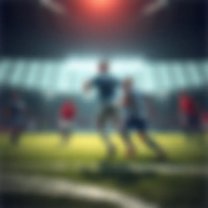 Tactical analysis of a football match