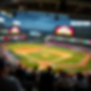 Graph depicting trends in baseball betting markets