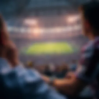 Under and Over Betting in Sports Illustration of Under and Over betting in sports