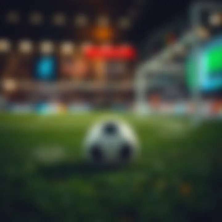 Graphical representation of betting strategies related to soccer