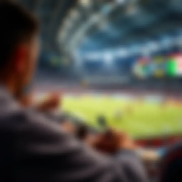 Connection between sports betting and live broadcasts