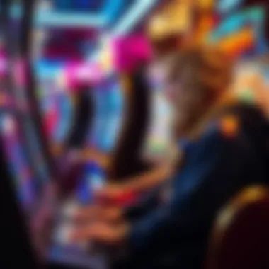 A strategic overview of a player interacting with Zeus slot game